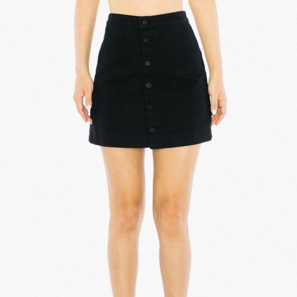 American Apparel Denim Skirt